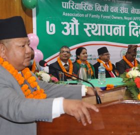 निजी वनका लागि प्रवद्र्धन कार्यक्रम ल्याइने : मन्त्री आले
