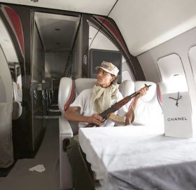 लक्जरीयस ‘गद्दाफी प्लेन’: जहाँ गयो त्यहीं समस्या