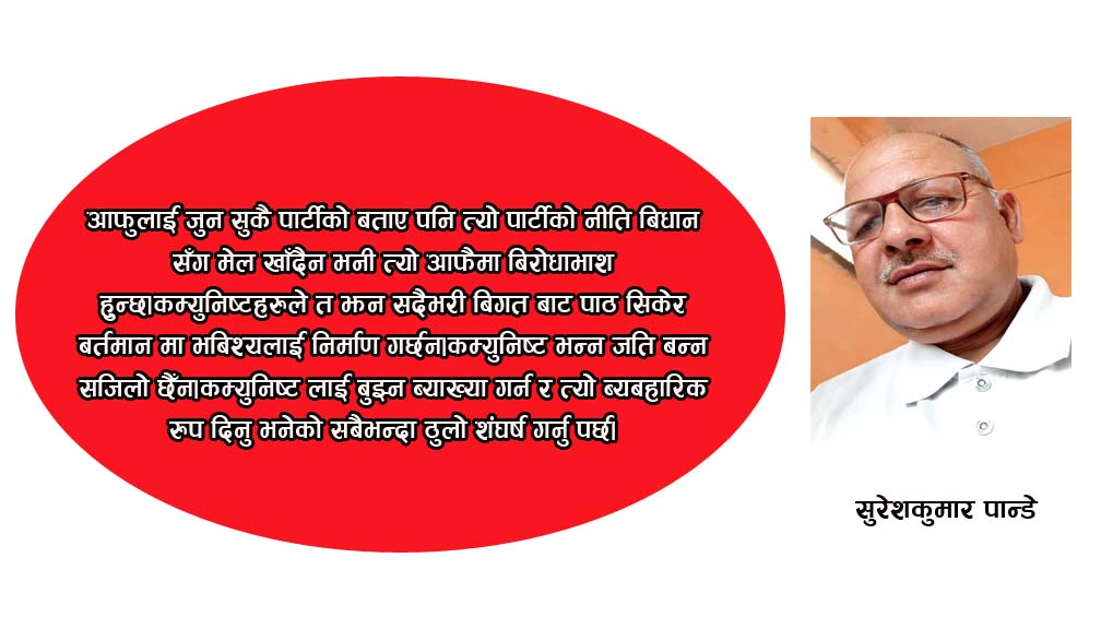 किन हामिले ईतिहाश सँग सिक्न चाहेनौ?
