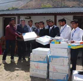 जगन्नाथ गाउँपालिकाका माध्यामिक विद्यालयलाई कम्पुटर हस्तान्तरण