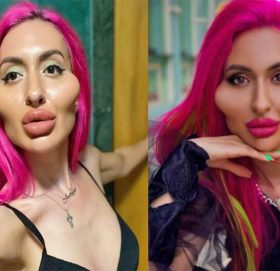 यी हुन् संसारकै ठूलो गाला भएकी मोडल