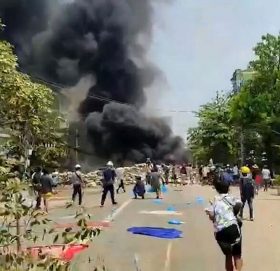 म्यान्मारमा प्रदर्शनकारीको हत्याले विश्वभर निम्त्यायो आक्रोश, १२ देशका रक्षामन्त्रीले गरे निन्दा