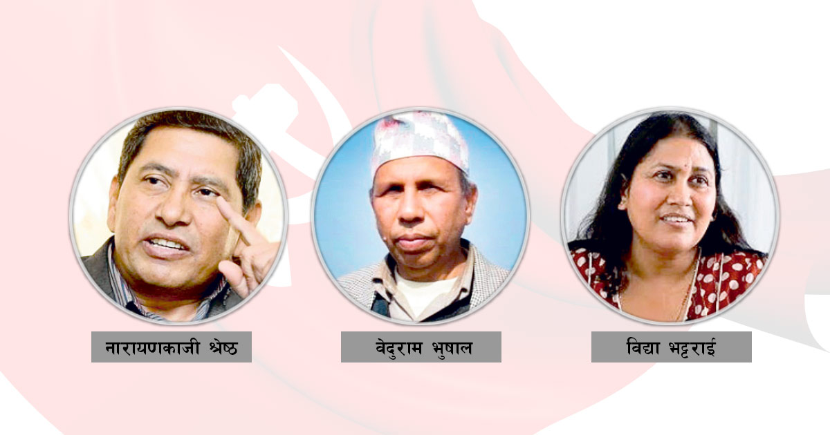 नेकपाबाट जितेका ४६ जना कताका ?