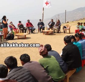 बिपत जोखीम सम्बन्धी बाजुराका बिद्यार्थीले आफुले सिकेर अरुलाई सिकाउदै