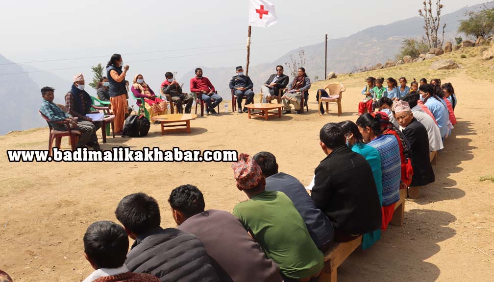 बिपत जोखीम सम्बन्धी बाजुराका बिद्यार्थीले आफुले सिकेर अरुलाई सिकाउदै