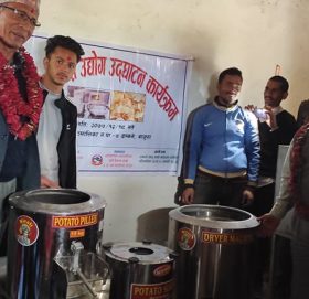 बडिमालिका नगरपालिका ७ मा एकै दिन २ उद्योगको उद्धघाटन