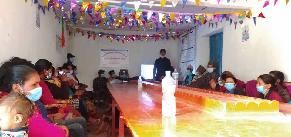 सुरक्षित खानेपानी मुक्त समुदाय घोषण समन्धी ३ दिने अभिमुखीकरण