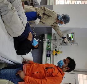 गाउँपालिका अध्यक्ष रोकायाको गंगलाल राष्ट्रिय हृदय केन्द्रमा उपचार हुदै