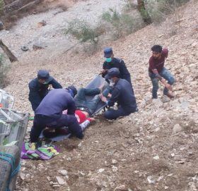 जन्ती बोकेर गएको जिप बैतडीमा दुर्घटना हुँदा १ जनाको मृत्यु, ११ जना घाइते