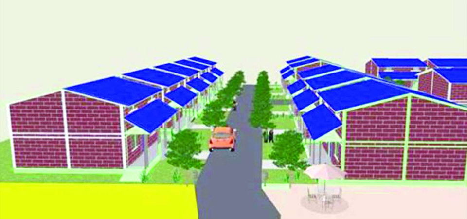 तीनवटा नगरपालिकाले काठमाडौँमा एकीकृत बस्ती विकास गर्दै