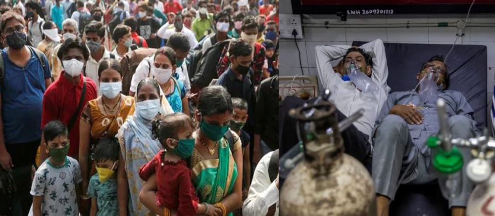 भारतमा कोरोना संक्रमणको नयाँ रेकर्ड, एकै दिन ३ लाख बढी संक्रमित