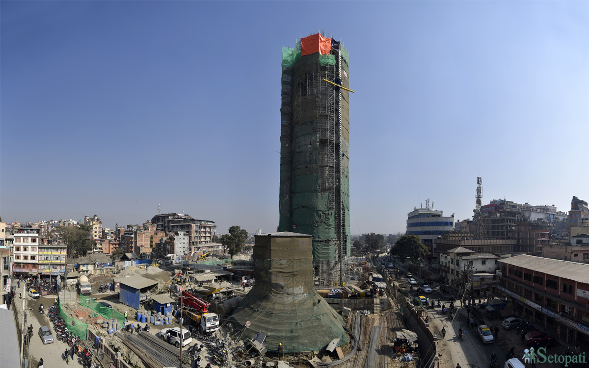 वैशाख ११ गते धरहरा उद्घाटन गरिने