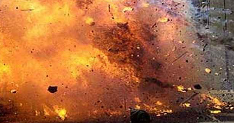 बम विस्फोटमा परी एक सैनिकको मृत्यु