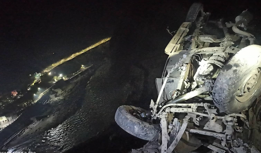 दार्चुलामा ५ जना यात्रु सवार जीप दुर्घटना