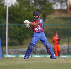 कुशल र आसिफको उत्कृष्ट ब्याटिङमा नेदरल्यान्ड्समाथि नेपालको सानदार जित