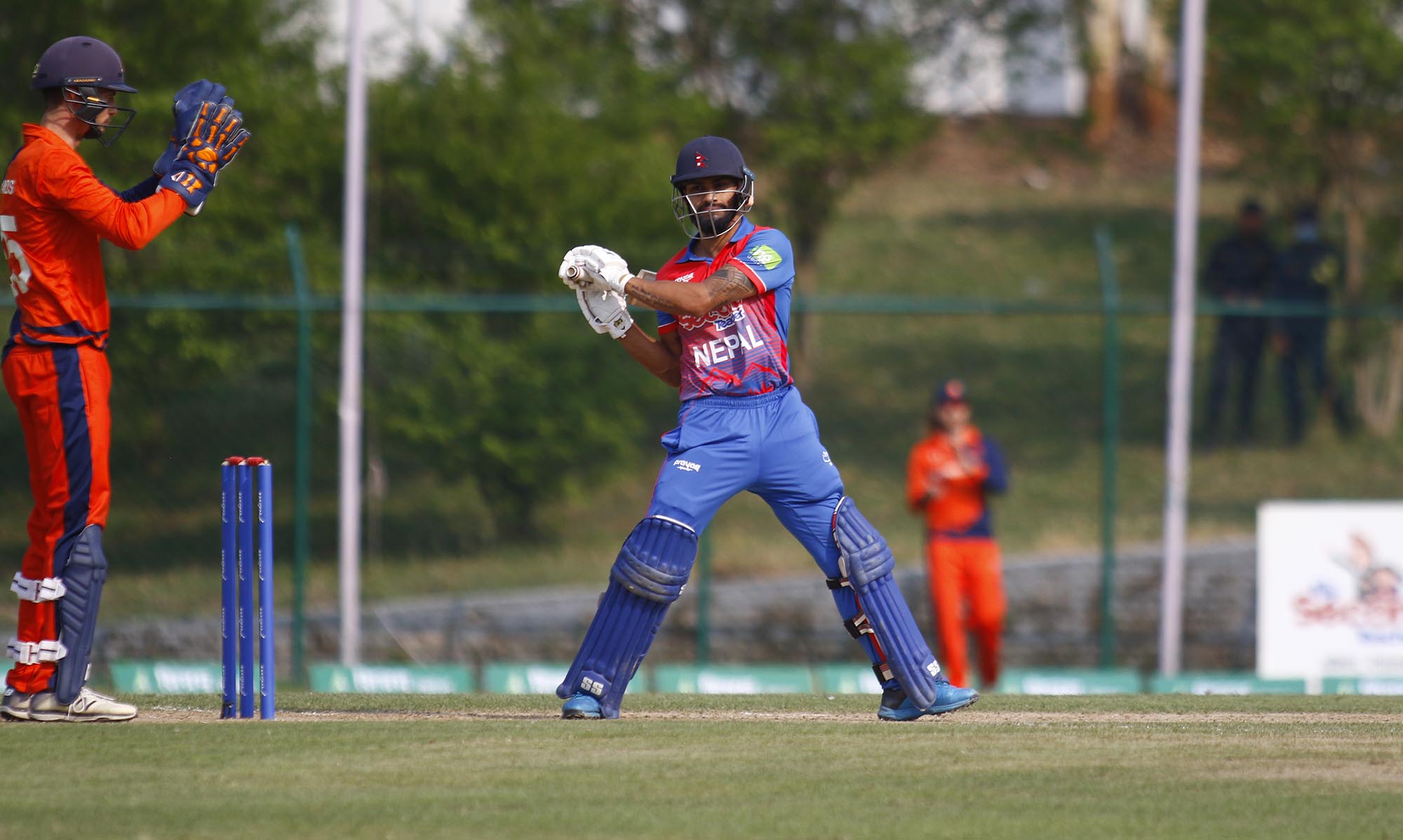 कुशल र आसिफको उत्कृष्ट ब्याटिङमा नेदरल्यान्ड्समाथि नेपालको सानदार जित