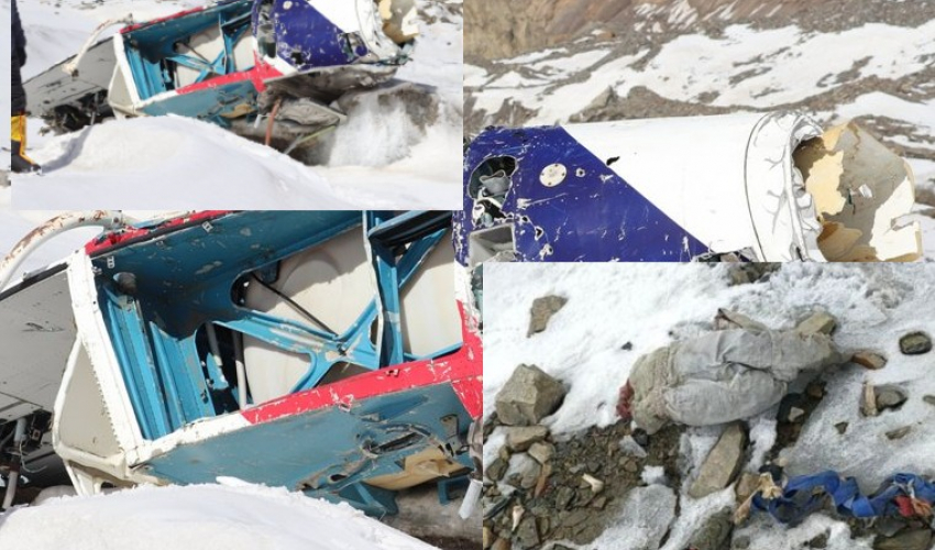 १५ वर्ष अगाडी दुर्घटनामा परेको हेलिकप्टरसहित २ जनाको शव भेटियो