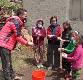 कोरोनाका कहर बाट सचेतना फैलाउदै