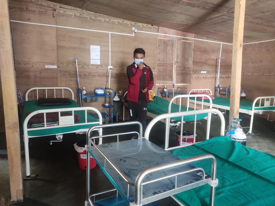 गौमुल गाउँपालिकामा अक्सिजन सहित १५ बेड कोभिड अस्पताल