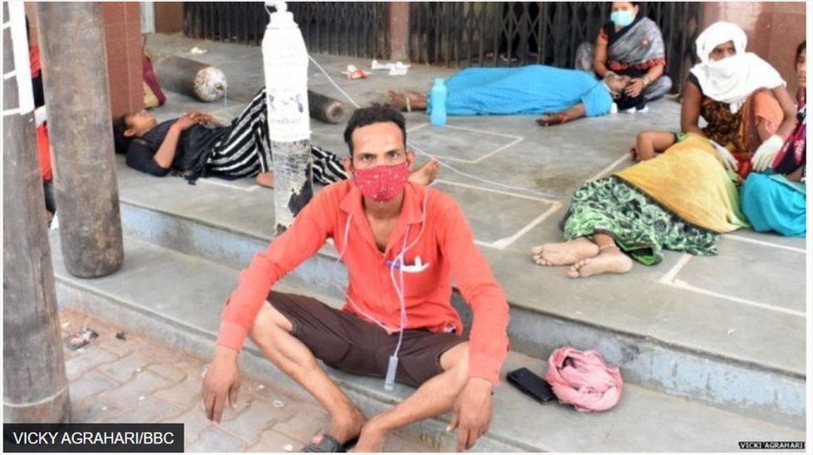 अस्पतालमा अक्सिजन बाँड्ने युवक पक्राउ