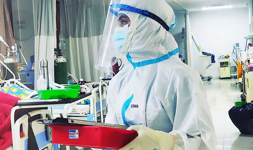 कोरोनाको दोस्रो लहरमा फ्रन्टलाइनर स्वास्थ्यकर्मी कम संक्रमित