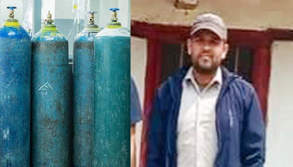 बुढिनन्दा नगरपालिकाका कर्मचारी रेग्मीद्धारा अक्सिजन ब्यबस्थापनका लागि सहयोग