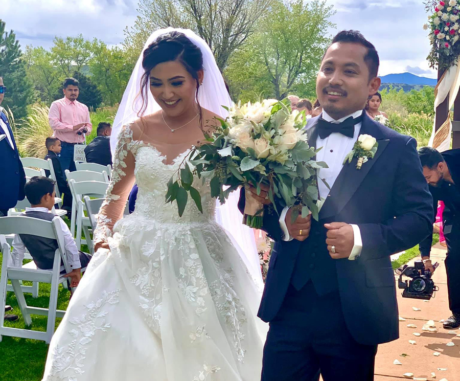 अमेरिकामा प्रेमिकासँग हेमन्त रानाले गरे बिबाह