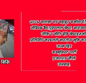 नाैलाे जनबाद समाजबाद र साम्यबादलाई बनाईरहे खाँलैखाल
