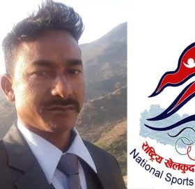 जिल्ला खेलकुद बिकाश समिति बाजुरामा अध्यक्षकाे जिम्मेवारी राकेश थापालाइ