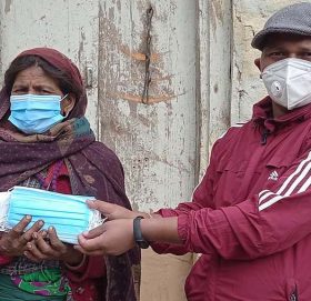 नेकपा माओबादी नेता शाही कोरोना सम्बन्धी सचेतना दिन गाउँ गाउँमा