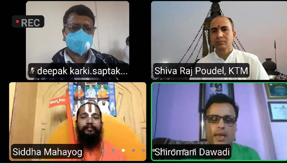 नेपाललाई कोराना मुक्त वनाउने अभियानमा सिद्धबाबा