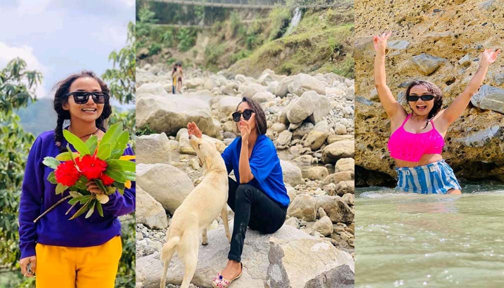 आफ्नै जन्मथलो तिर यसरी रमाउदैछिन् युटुवर सोनिका रोकाया