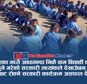 किन पढाइ छाडे ७ लाख ८४ हजार विद्यार्थीले !