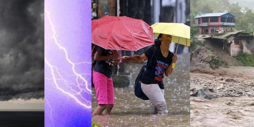 आजको मौसम पूर्वानुमान : देशभर वर्षा, बाढी, पहिरो र डुबानाको जोखिम कायमै