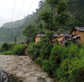 बाजुरामा एक सय भन्दा बढि गाउँ बाढी पहिरोको उच्च जोखिममा