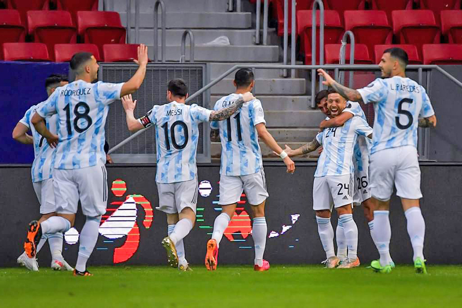 कोपा अमेरिका : लगातार दोस्रो जितसहित अर्जेन्टिना क्वाटरफाइनलमा प्रवेश