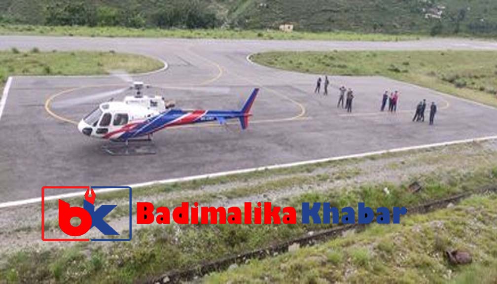 काेल्टि बाट घाइते किशोरीलाइ आन्तरिक मामिला तथा कानुन मन्त्रालयले हेलिकप्टर बाट उद्धार गरयो