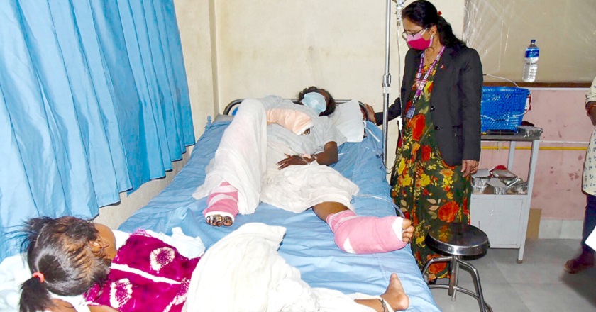 लक्ष्मीलाई जिउँदै जलाउन खोज्ने श्रीमान् पक्राउ