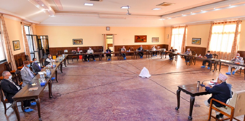 एकता बचाउन अन्तिमसम्म प्रयास गर्ने एमालेको निर्णय