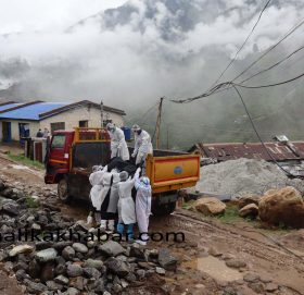 बडिमालिकामा कोरोनाका बिरामी र लाश बोक्ने चालकले पाएन जोखिम भत्ता