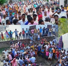 नगर प्रमुखकाे राजीनामा माग्दै स्थानीयले गरे बिरोध प्रदर्शन