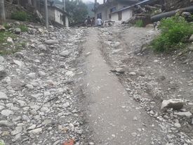 एक बर्ष बित्दा पनि बने न सदरमुकाम चैन्पुरको रोड,जयपुथ्वी नगरपालिका मौन