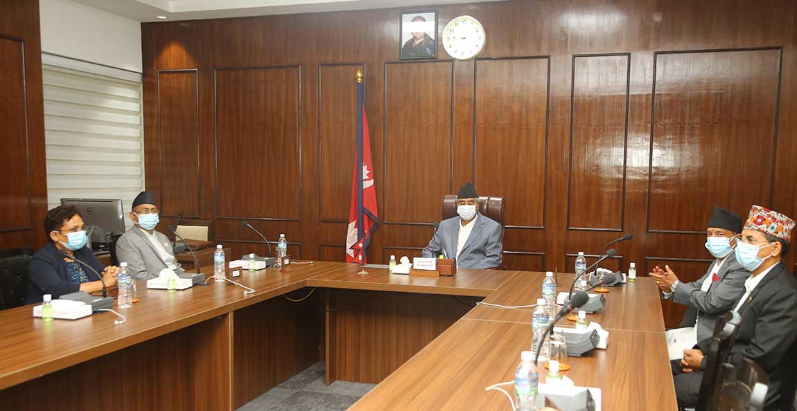 भदौ २३ मा संसद अधिवेशन बोलाउन सरकारको सिफारिस