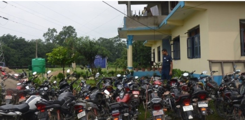 रौतहटमा भारतीय नम्बरको २९ मोटरसाइकल र एउटा कार नियन्त्रणमा