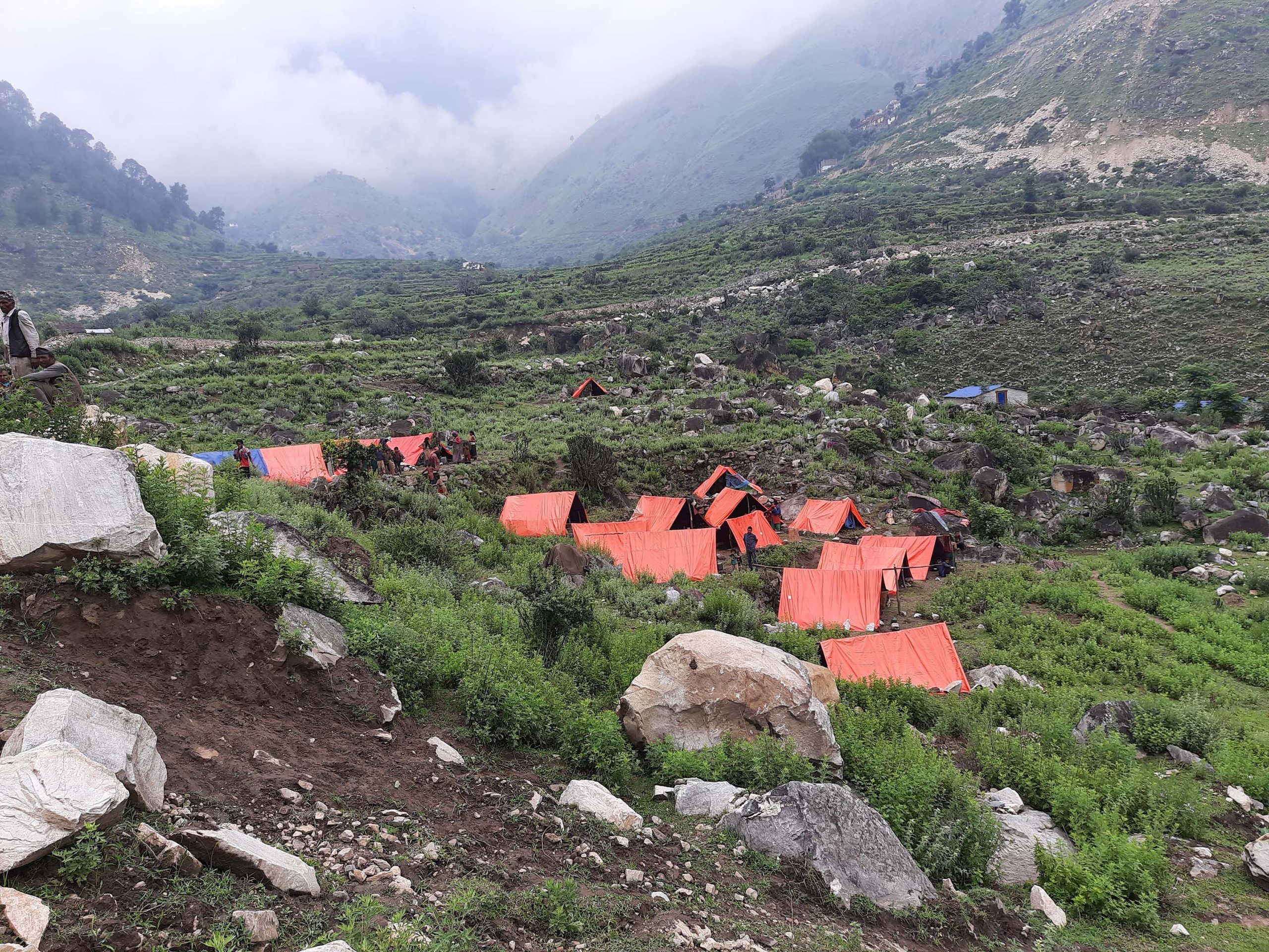 हिमाली गाउँपालिकामा बिस्थापित १ सय ३७ परिवार बिच्चलीमा