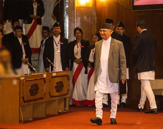 ओलीको ३ बुँदे ‘रोडम्याप’ : सरकारविरुद्ध आन्दोलन, चुनावको तयारी र संगठन निर्माण