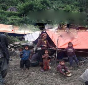 हिमाली गाउँपालिकामा पहिरोले १ सय २१ घर परिवार बिस्थापित