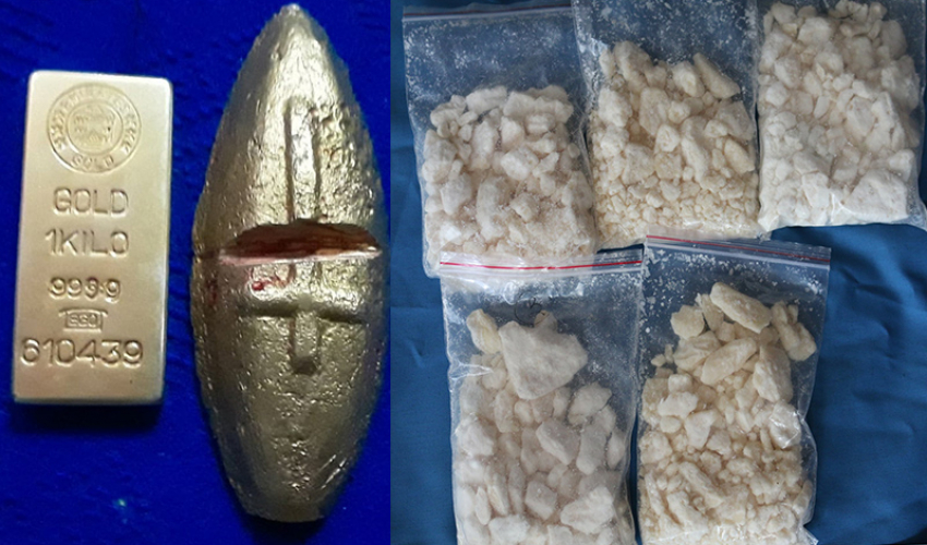 नक्कली सुन र लागुऔषध कोकिनसहित पाँच जना पक्राउ