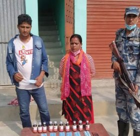 भारतबाट लागूऔषध ल्याउँदै गर्दा युवतीसहित दुईजना पक्राउ