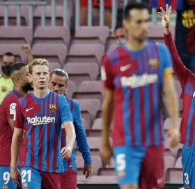 मेस्सीबिना नयाँ सिजनमा बार्साको विजयी सुरुवात